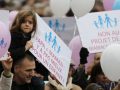 Франция - Манифестация против однополых браков собрала 1,4 миллиона человек