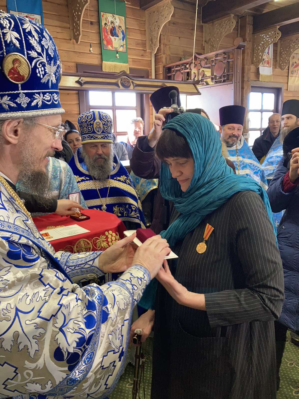 Психолог Лариса Мартынова удостоена Патриаршей награды Психолог Лариса Мартынова удостоена Патриаршей награды
