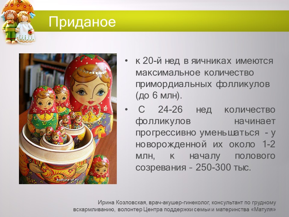 «Укрепление и сохранение детородного здоровья женщин и девочек: целомудрие как залог чадородия»